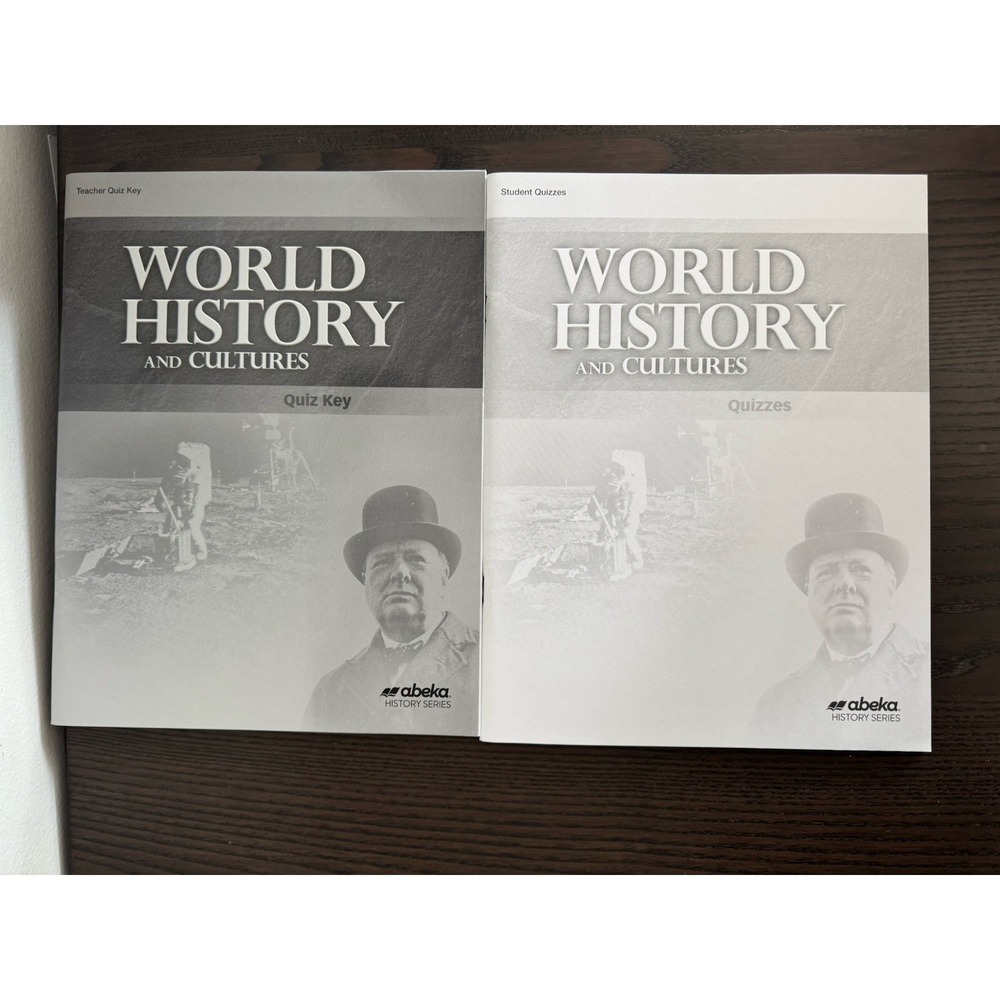 Abeka World History & Cultures Student Quizzes & Teacher Keys 10 grade Current